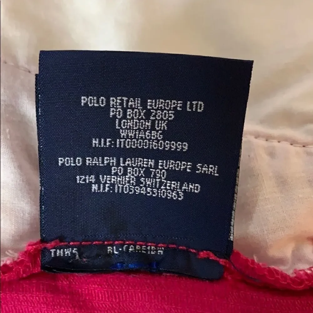 Ralph Lauren 4/4T Fuschia Corduroy Mini Skirt